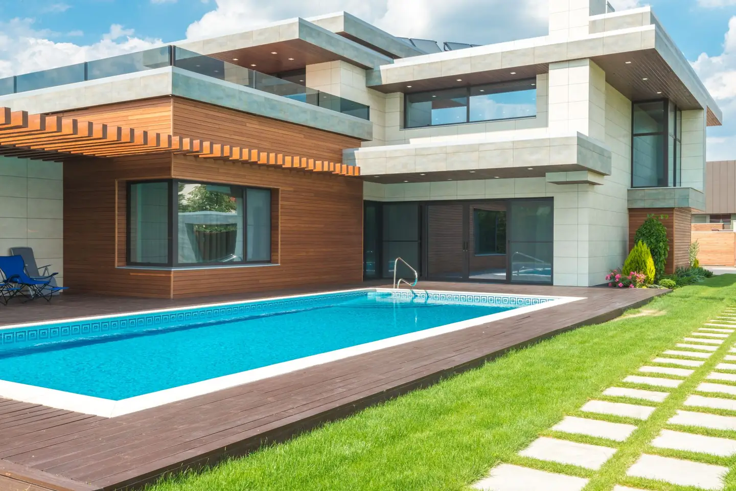 Swimming pool built in Duncans Creek, NSW